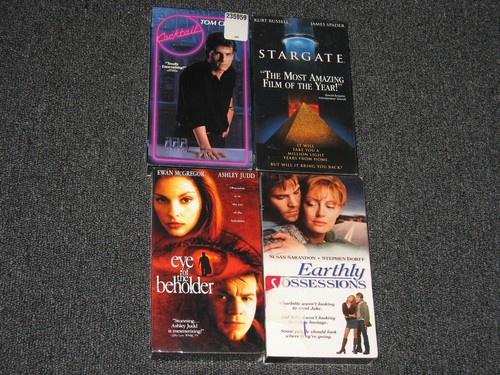 Vhs tapes sealed - 4,